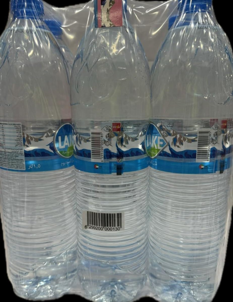 ليك زجاجة مياه 6 × 1.5 لتر
